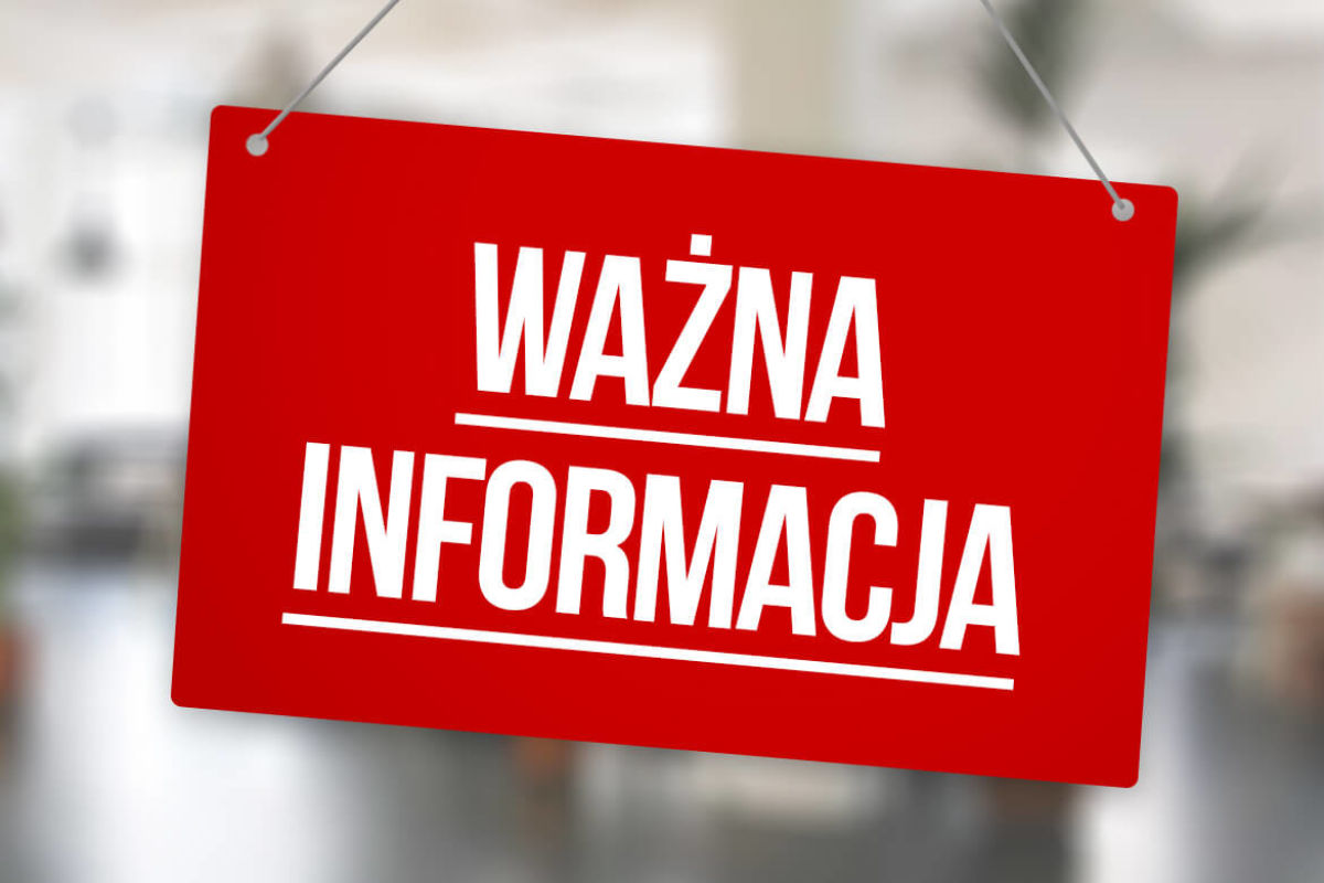 Procedury reagowania w razie zagrożenia!