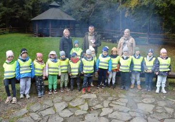 Wycieczka Krasnali na Magurę Małastowską